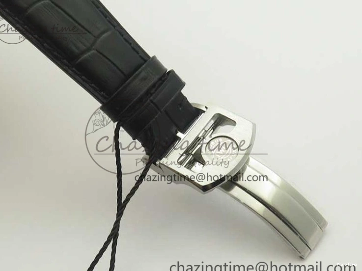 MIROTIME 0822 Portugieser Chrono  42 IW390403 ZF 1:1 Best Edition White Dial Blue Hand on Black Leather Strap A WellDesigned 7190